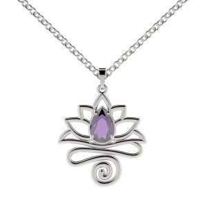 Ciondolo Fiore di loto con design