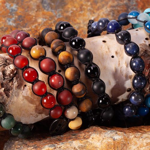 Bracciali uomo in pietra